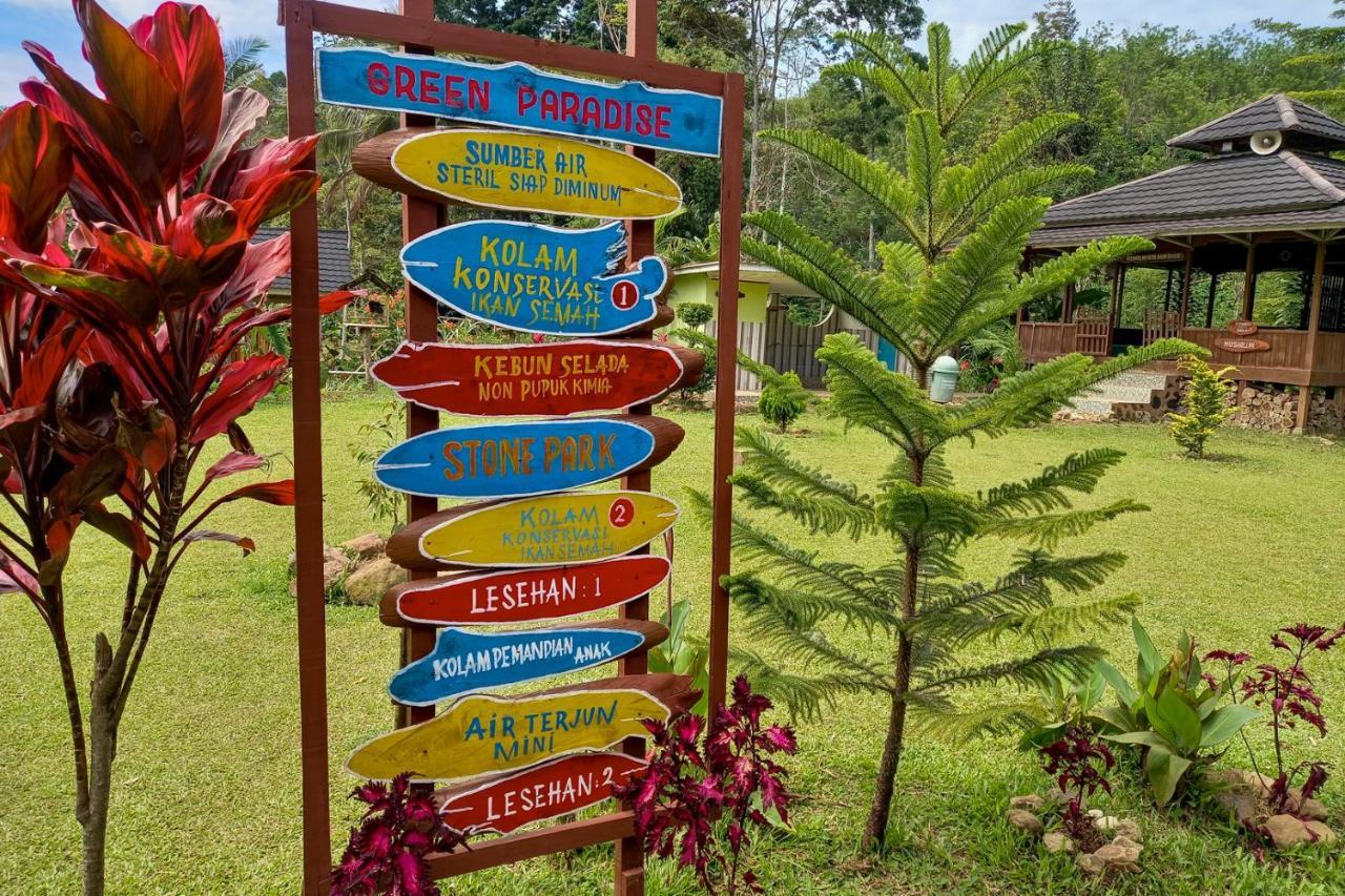 Green Paradise Pagar Alam Resort Mitra Reddoorz Bumiagung Eksteriør billede